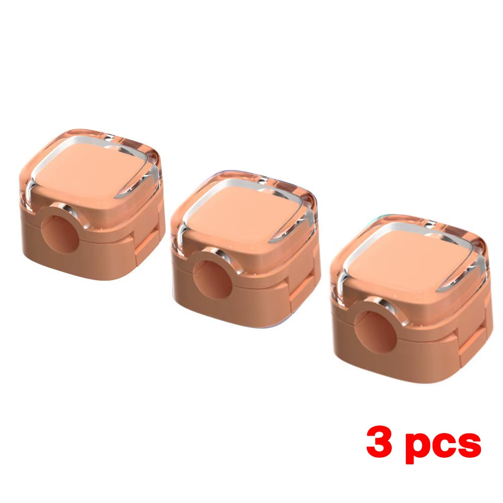 1/3/6PCS Magnetic Cable Organizer Cables Clips Adjustable Cord Holder under Desk Cable Management Wire Keeper Organizer Holder